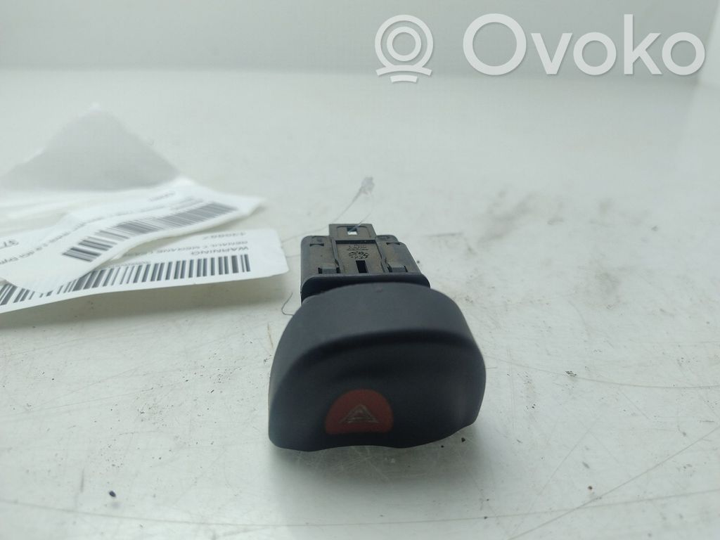 Renault Megane I Botón interruptor de luz de peligro 
