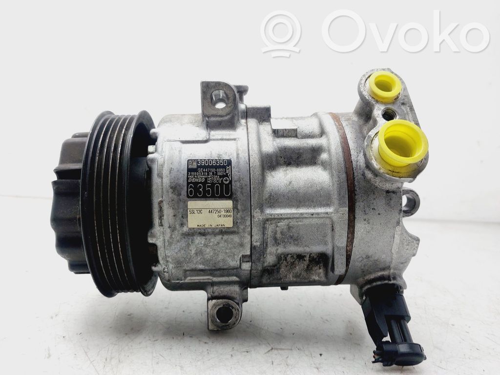 Air conditioning (A/C) compressor (pump)   39006350