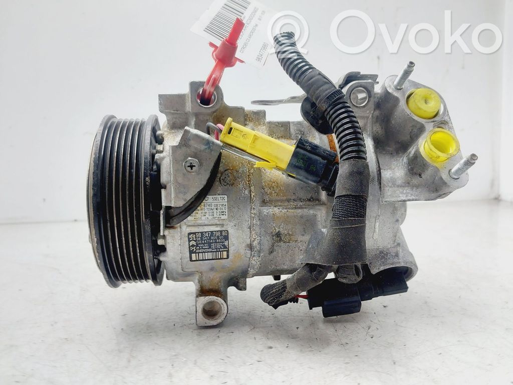 Citroen C3 Aircross Compressore aria condizionata (A/C) (pompa) 