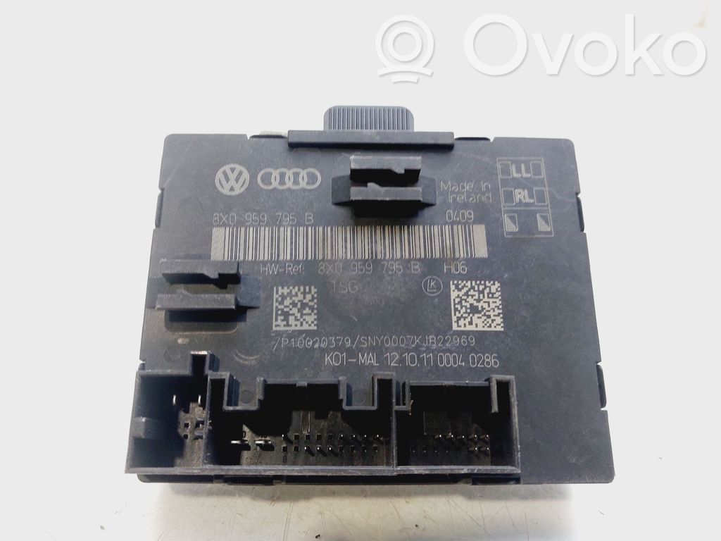 Audi Q3 8U Unité de commande / module de verrouillage centralisé porte