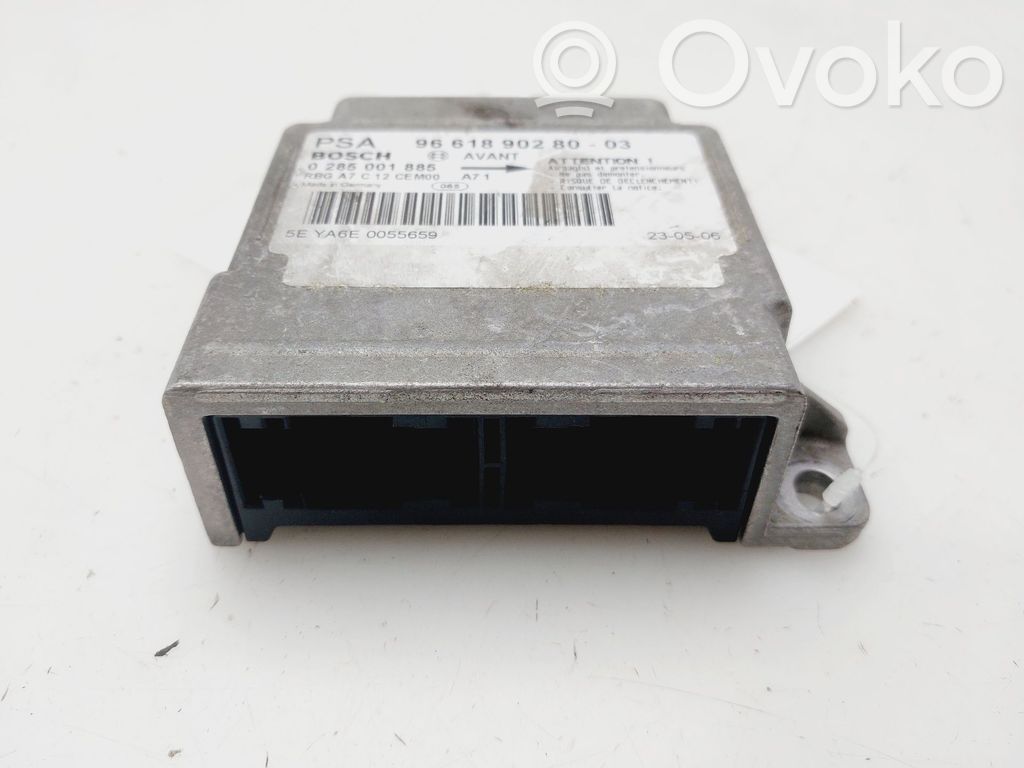 Peugeot 207 Airbag control unit/module 