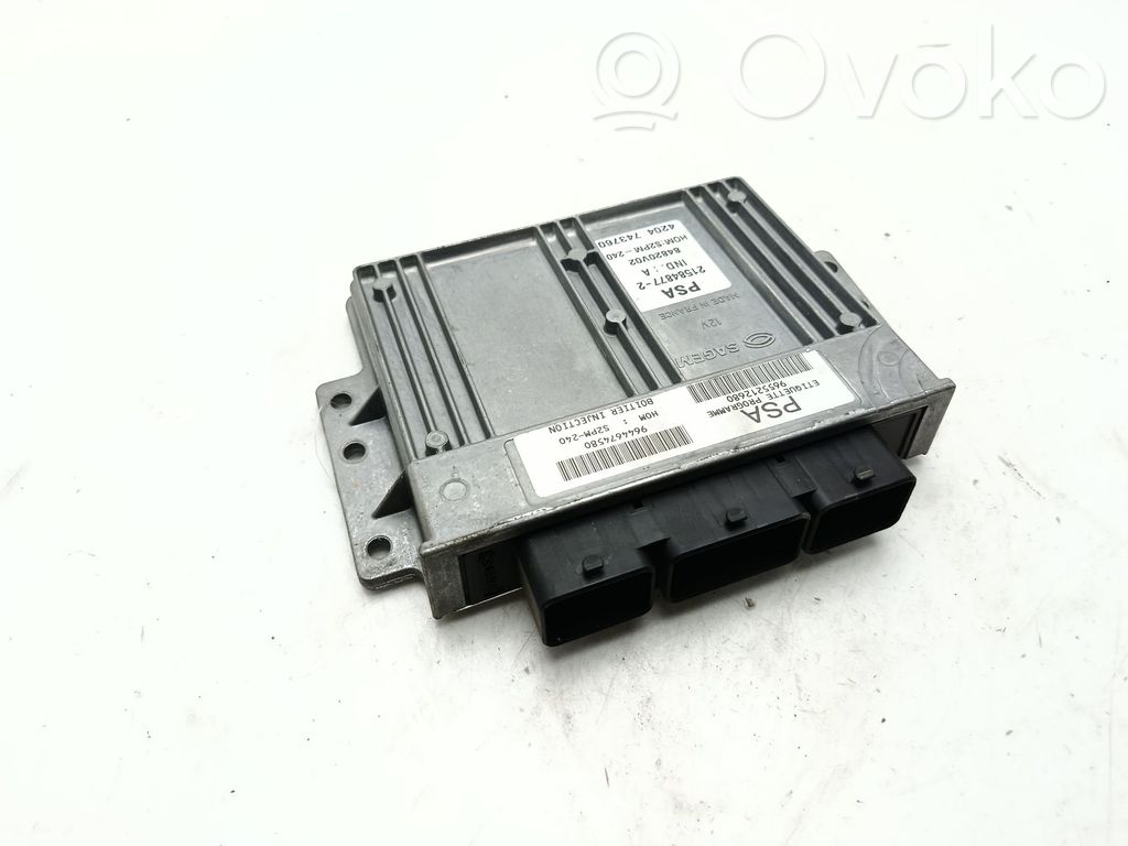 Engine control unit/module   9655212680