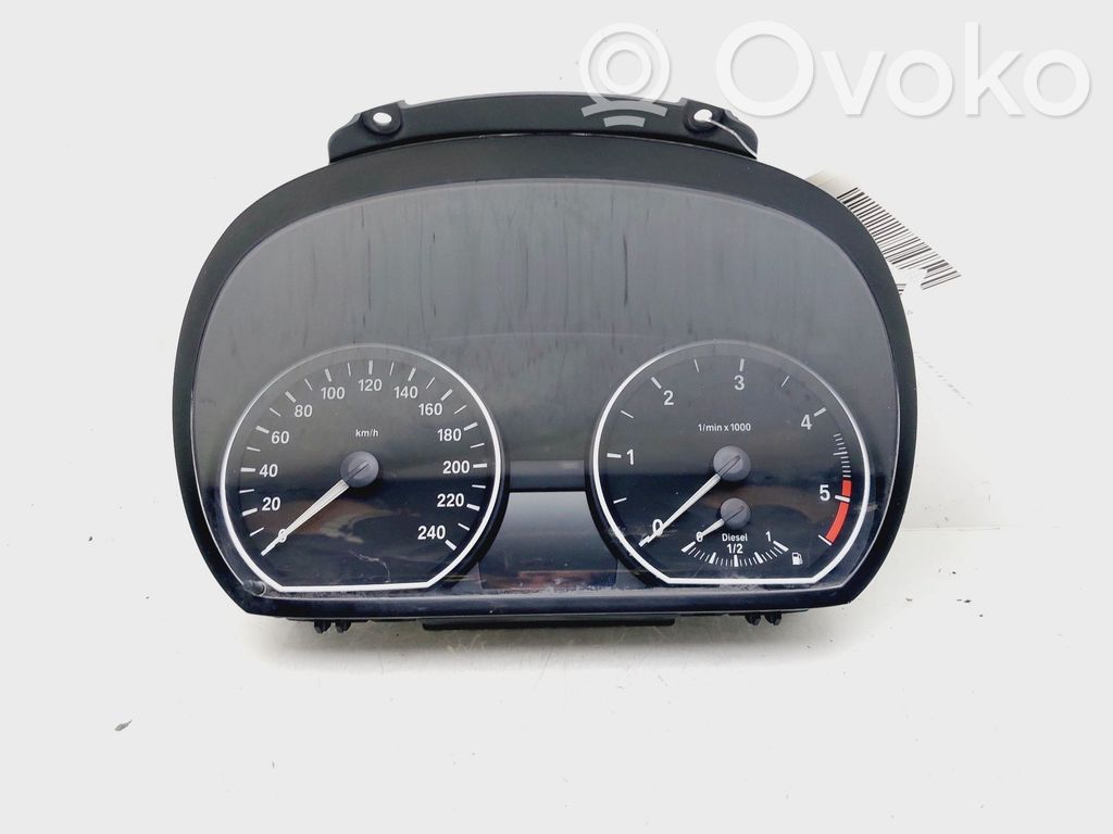 BMW 1 E81 E87 Speedometer (instrument cluster) 