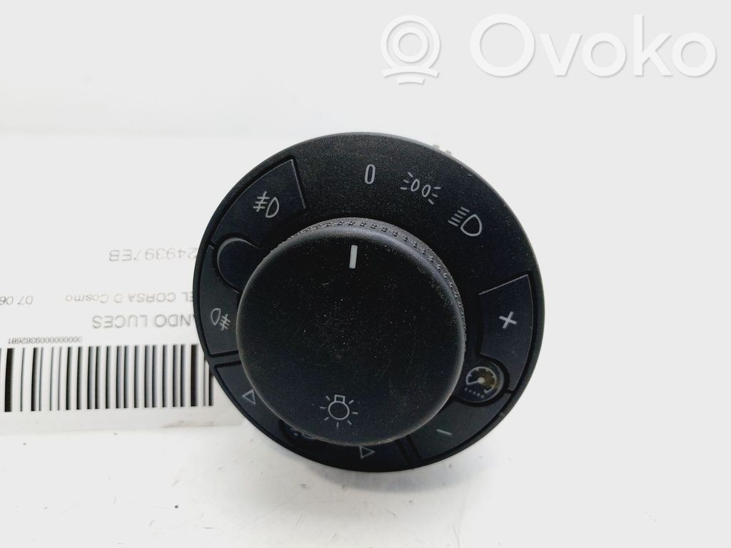 Opel Corsa D Light switch 