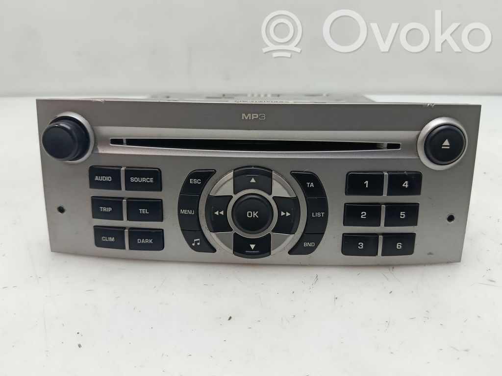 Peugeot 407 Unitate principală radio/CD/DVD/GPS 