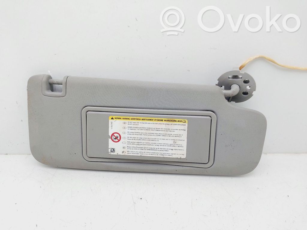 Opel Astra J Sun visor 