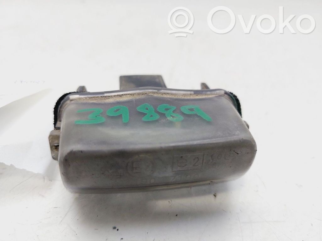 Citroen C3 Éclairage de plaque d'immatriculation 