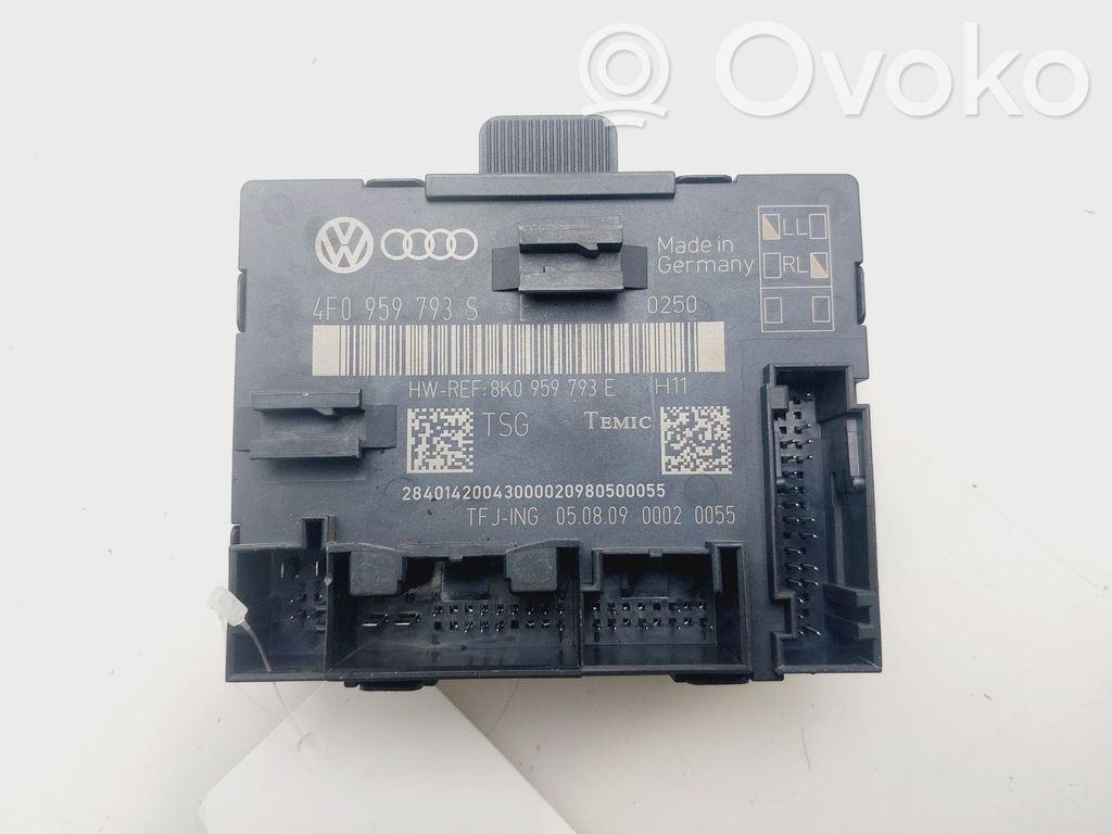 Audi A6 S6 C6 4F Door central lock control unit/module 