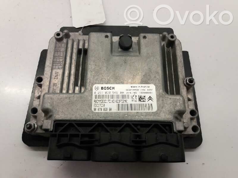 Citroen Berlingo Engine control unit/module 
