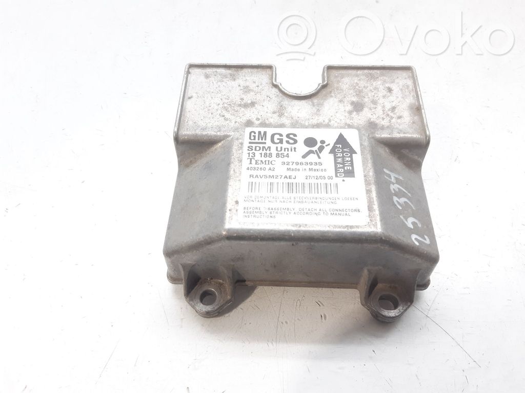 Opel Astra H Centralina/modulo airbag