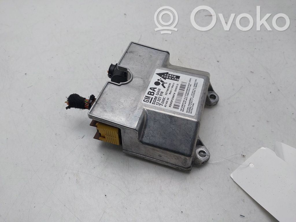 Opel Astra H Unidad de control/módulo del Airbag 