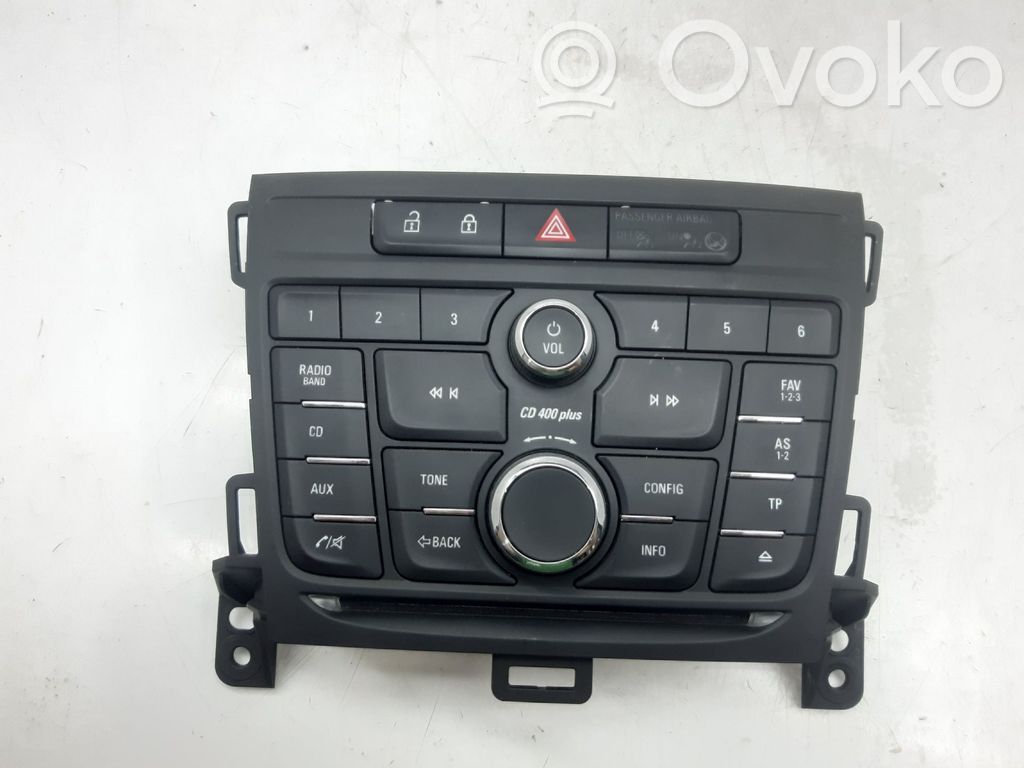 Opel Zafira C Interruptor de control multifunción 