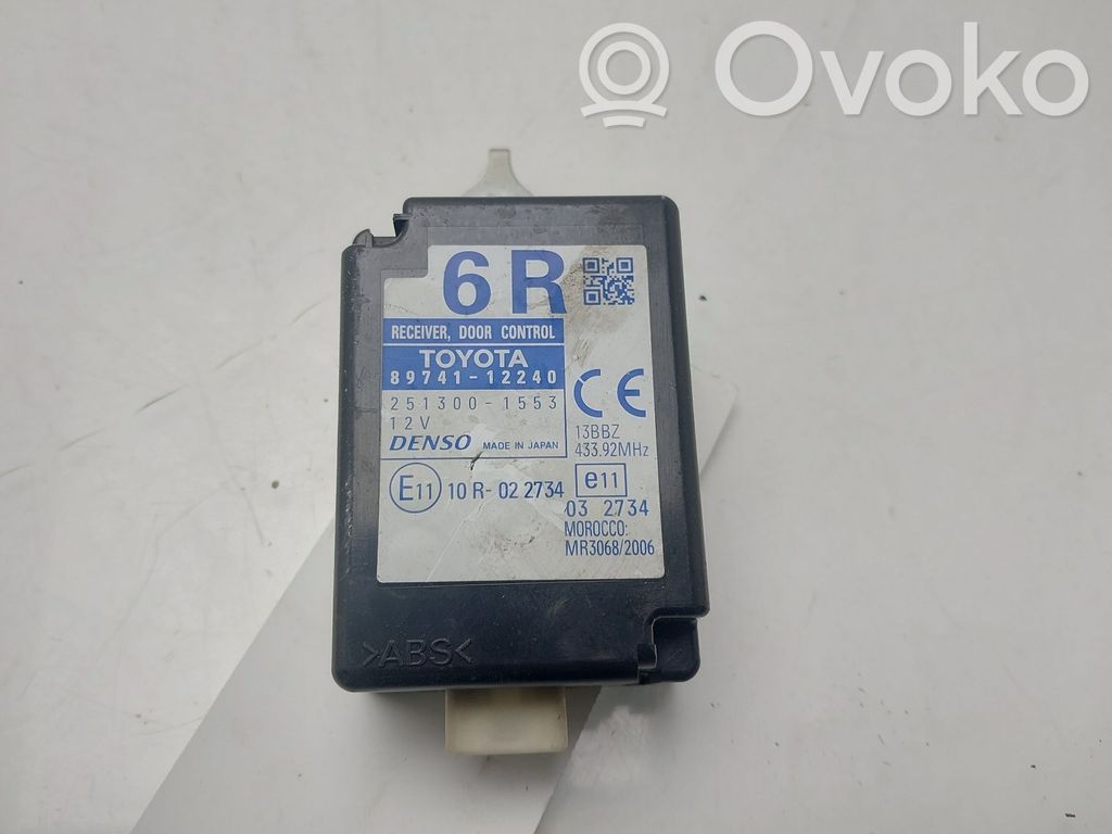 Toyota Corolla E140 E150 Autres unités de commande / modules 