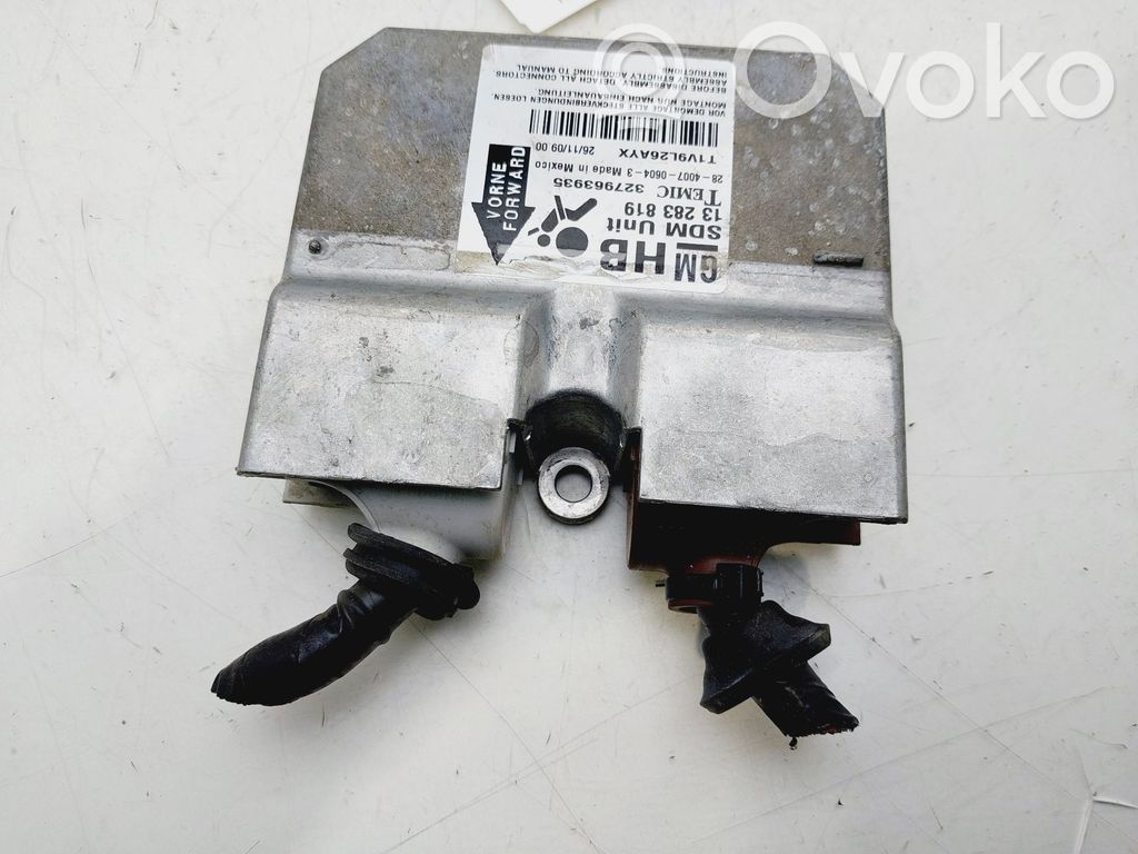 Opel Corsa D Unitate/modul de comandă airbaguri 