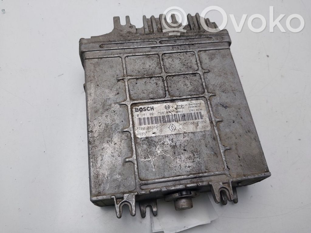 Engine control unit/module   7700108382
