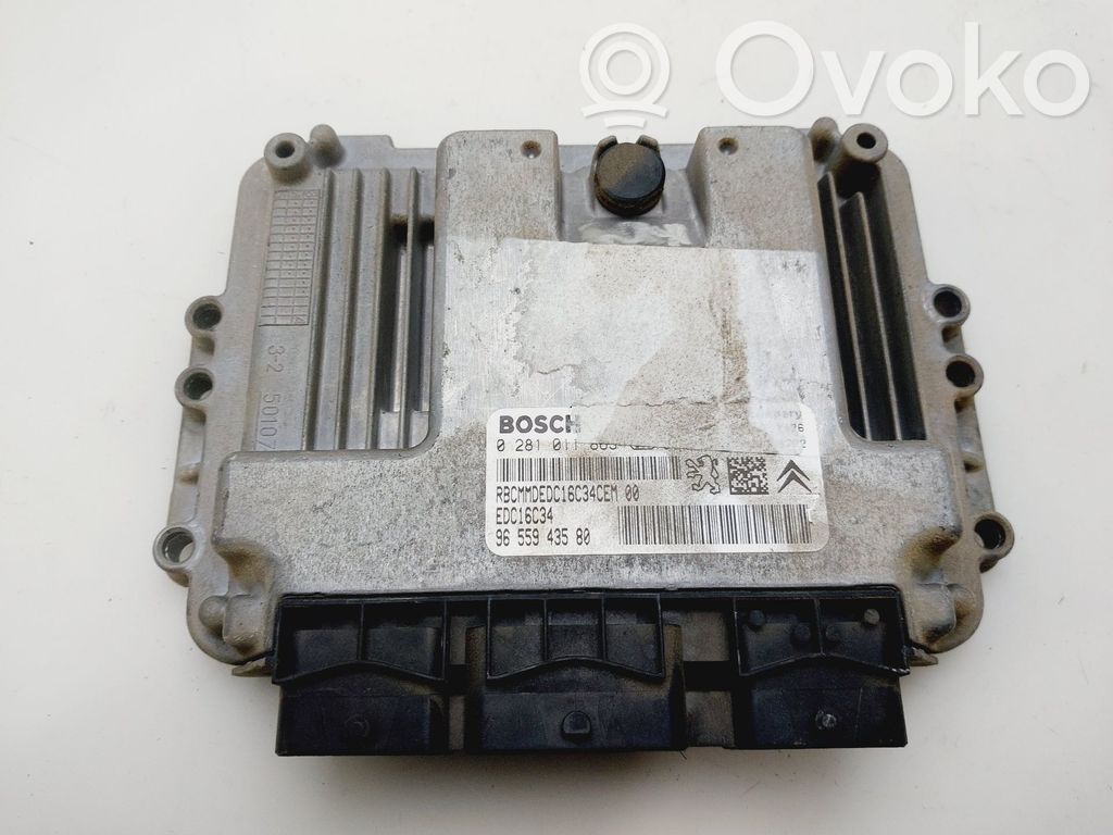 Unidad de control/módulo del motor   9655943580