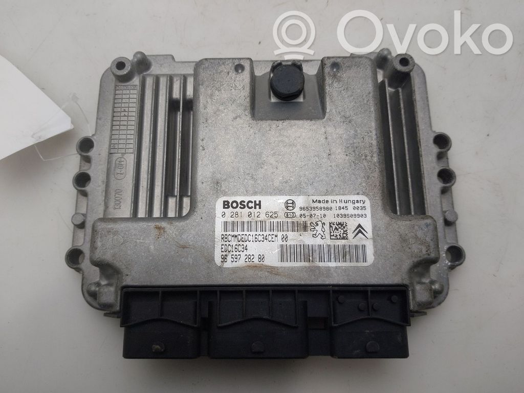 Peugeot 407 Engine control unit/module 