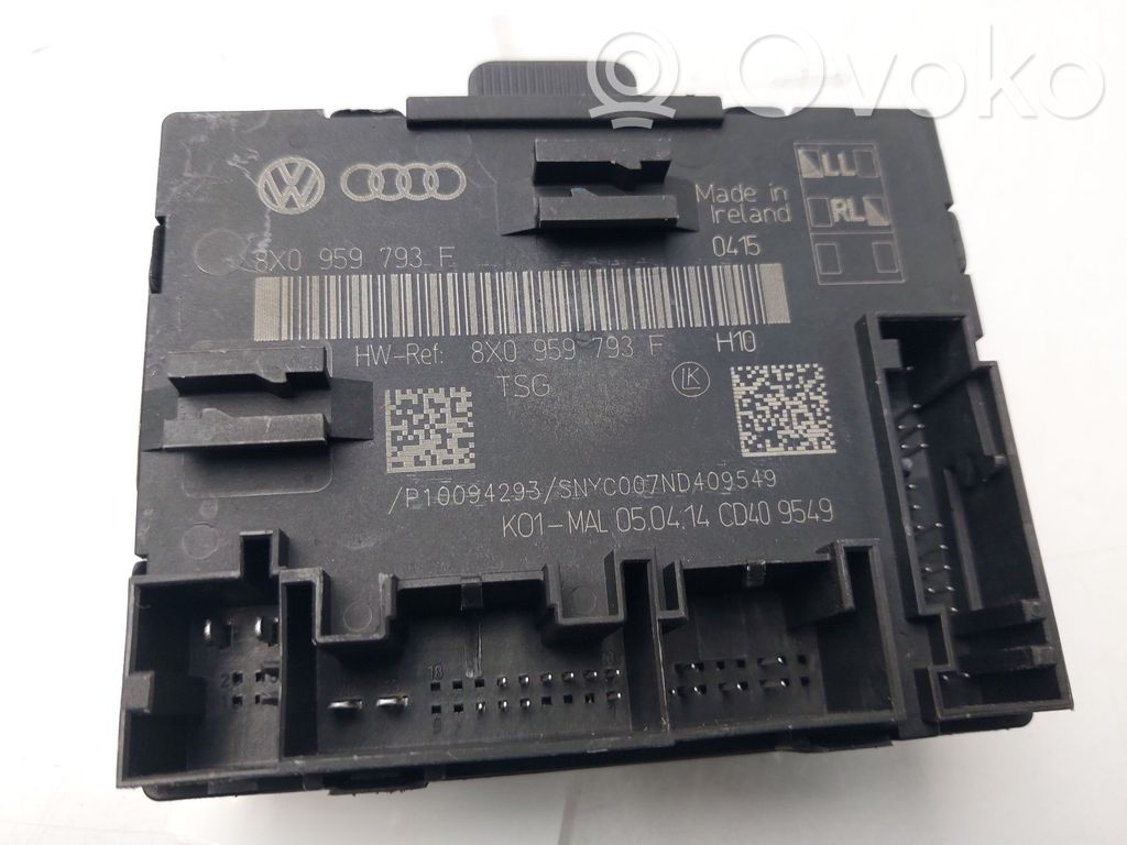 Door central lock control unit/module   8X0959793F