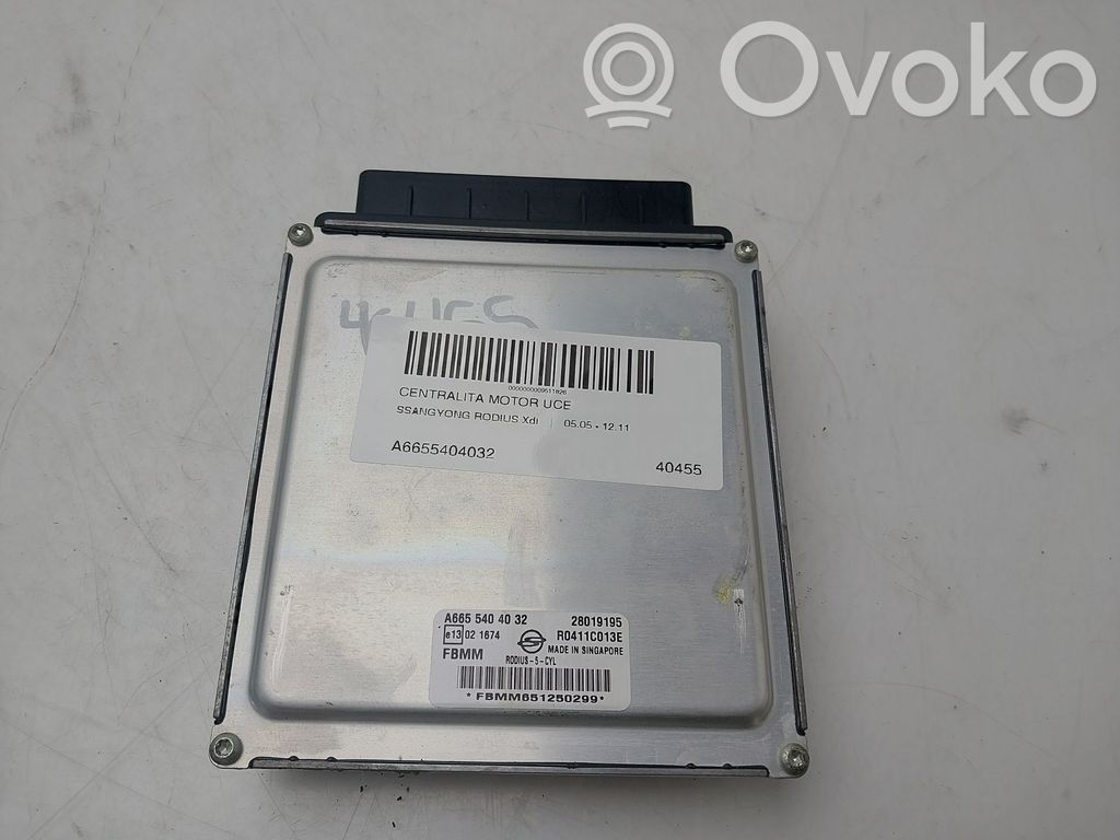 SsangYong Rodius Engine control unit/module 