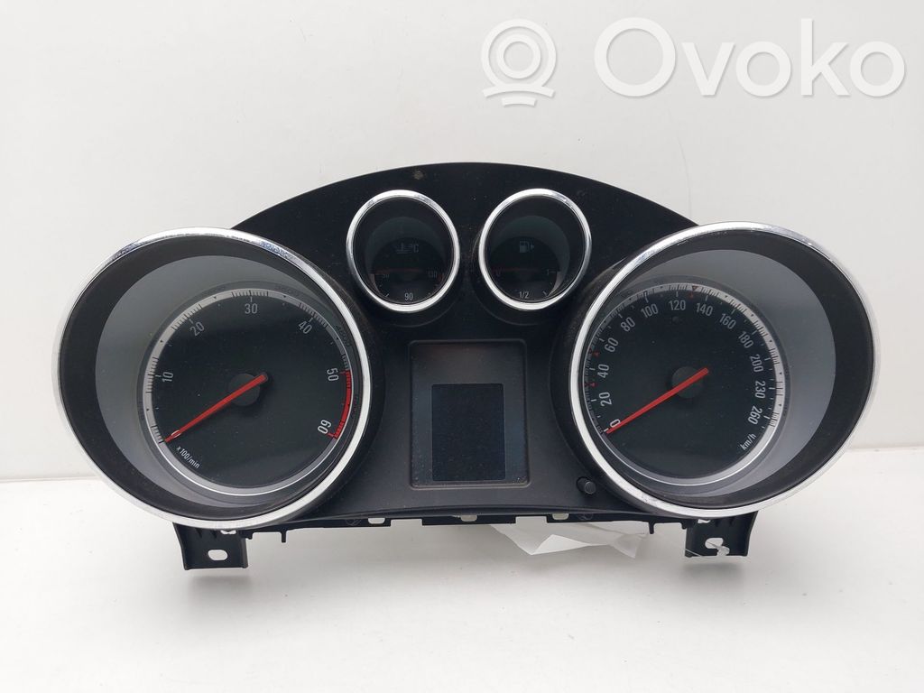 Opel Insignia A Geschwindigkeitsmesser Cockpit 