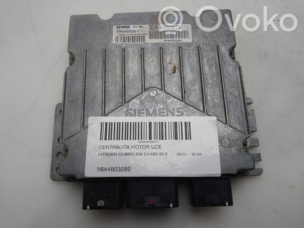 Citroen C5 Engine control unit/module 