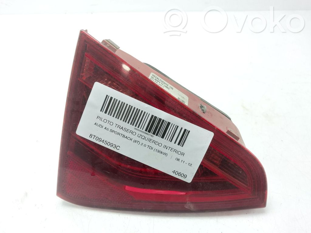 Audi A5 8T 8F Luci posteriori del portellone del bagagliaio