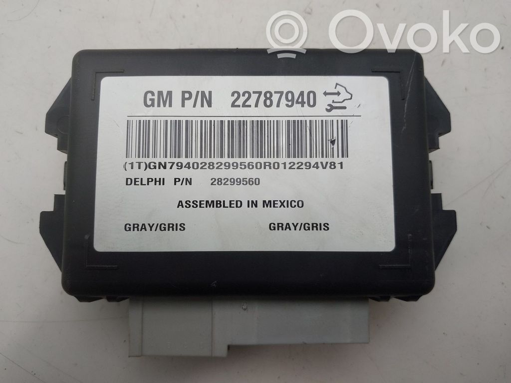 Autres unités de commande / modules   22787940