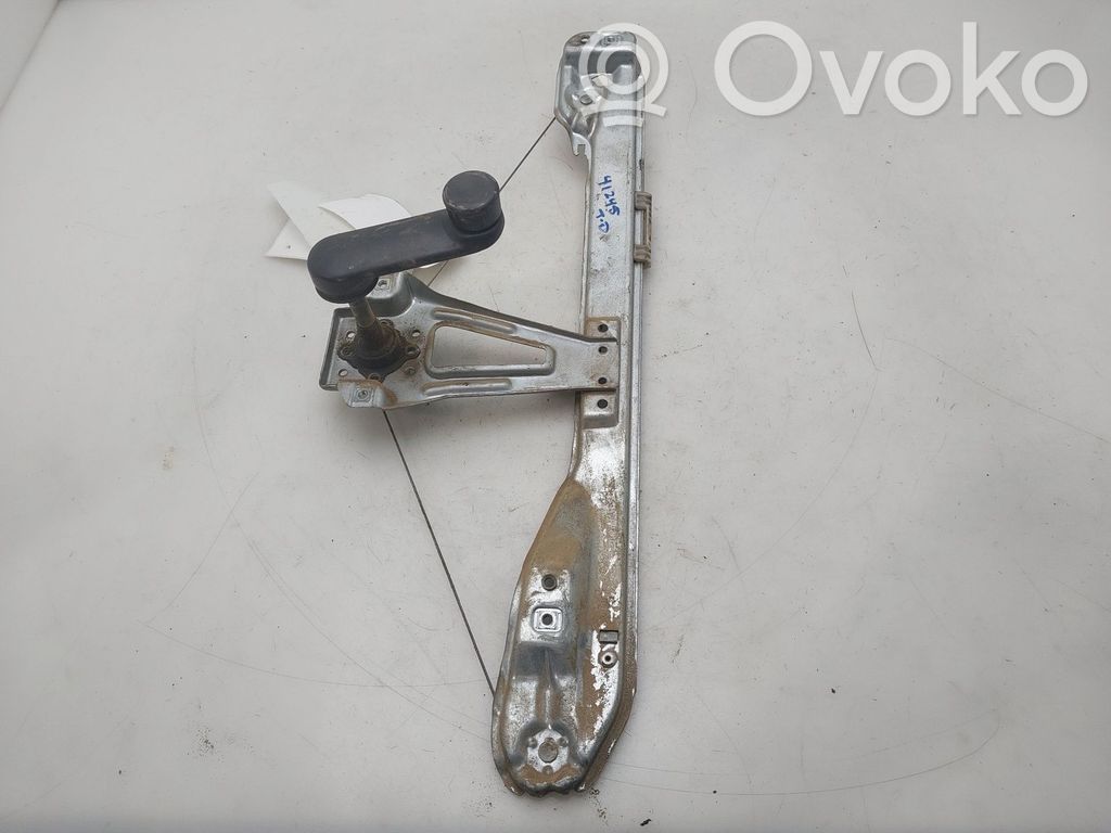 Renault Clio III Regulador manual de la ventanilla trasera 