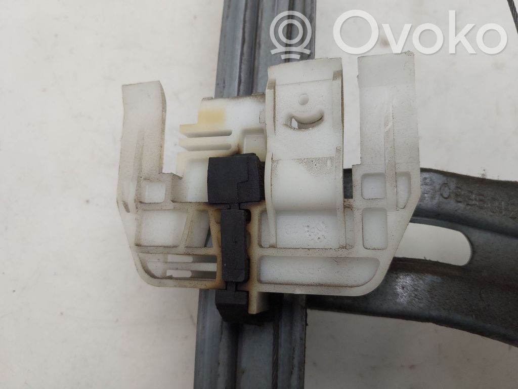 Peugeot 206+ Ręczny podnośnik szyby drzwi tylnych 