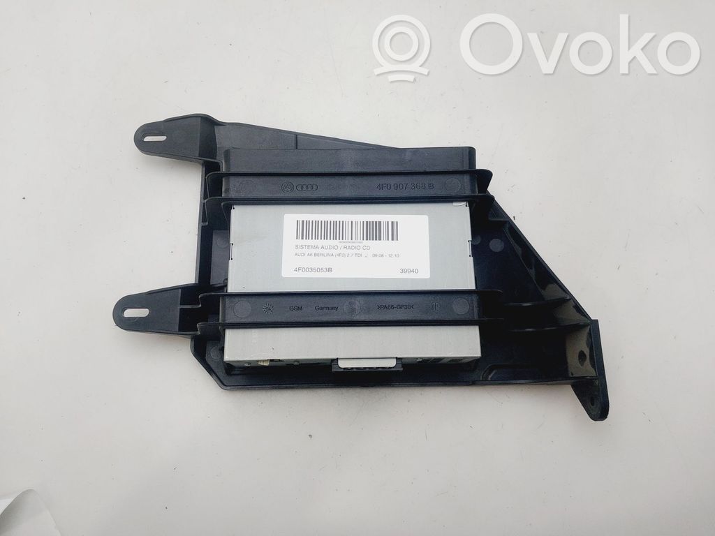 Audi A6 S6 C6 4F Unitate principală radio/CD/DVD/GPS 