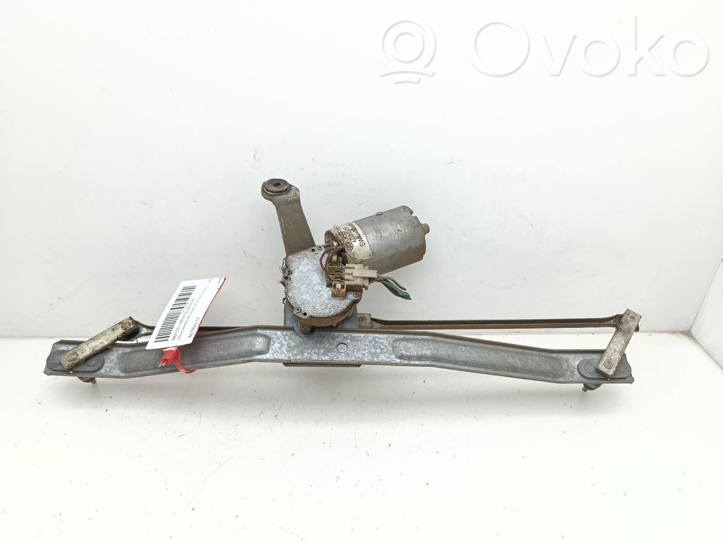 Volkswagen Polo II 86C 2F Mechanizm i silniczek wycieraczek szyby przedniej / czołowej 
