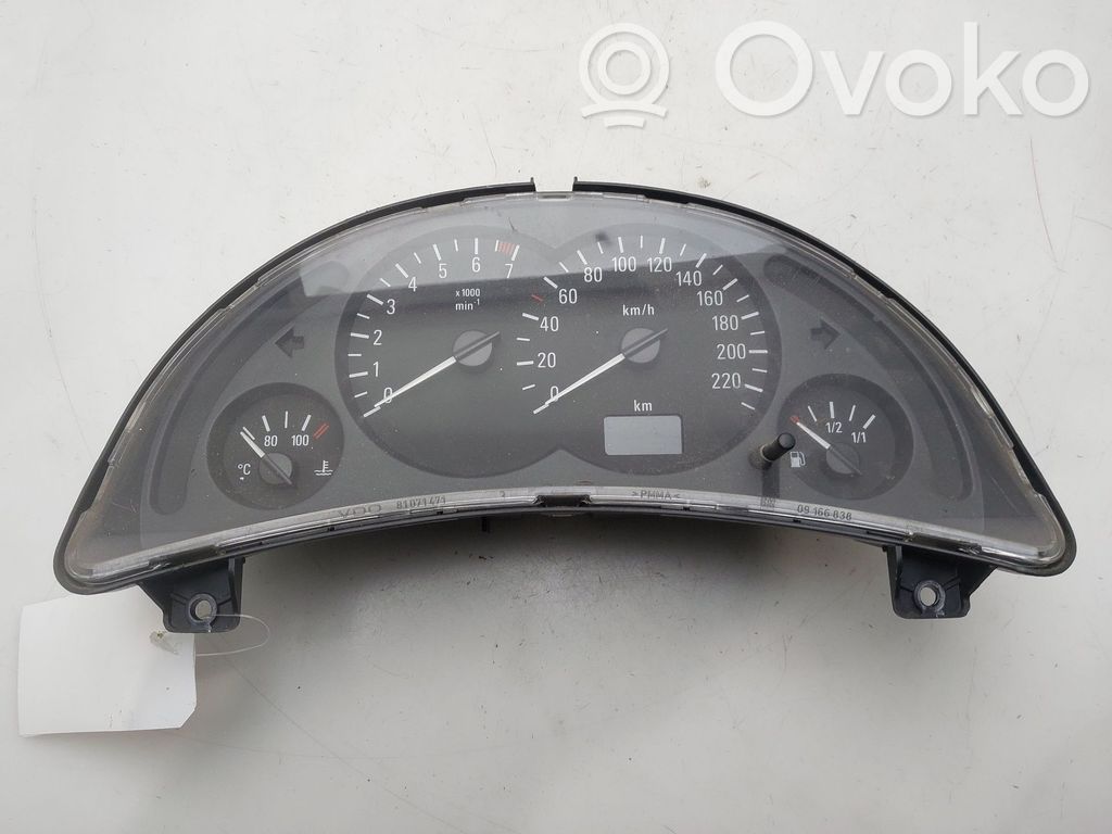 Opel Corsa C Tachimetro (quadro strumenti) 