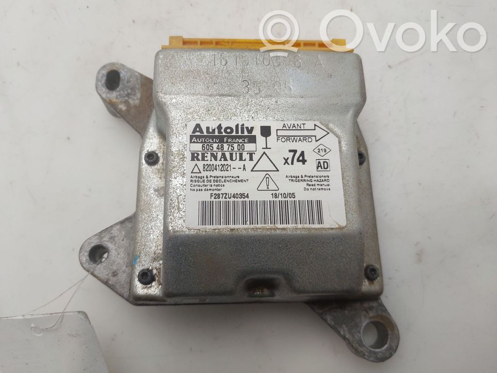 Renault Laguna II Module de contrôle airbag