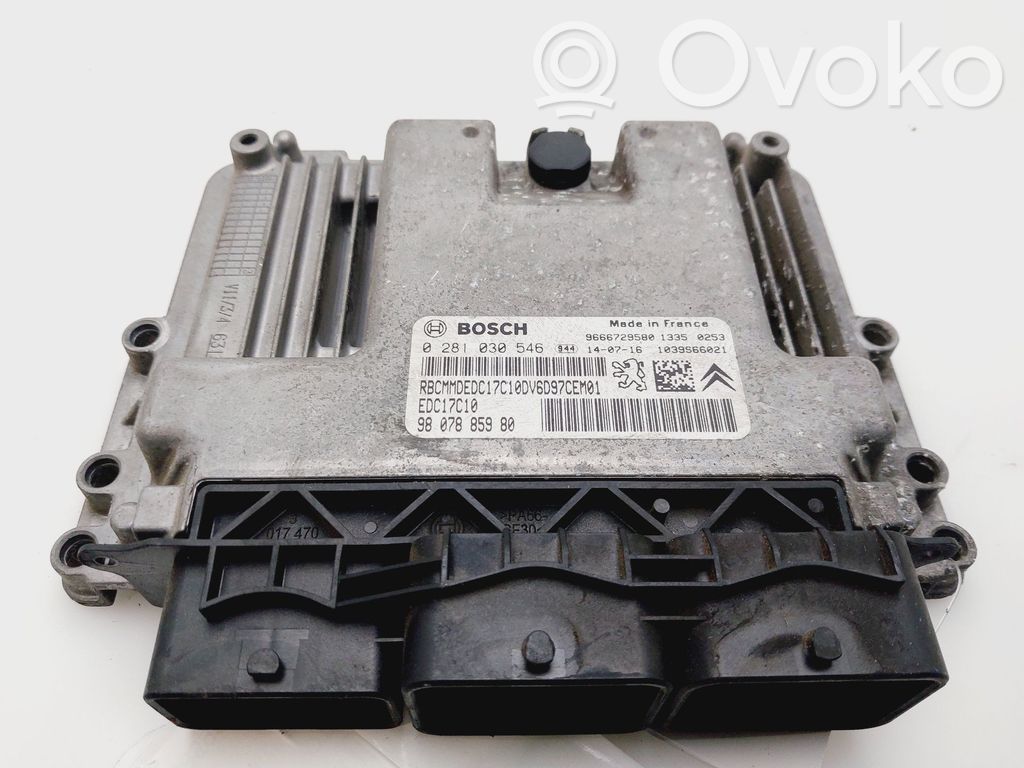 Citroen C-Elysée Unitate/modul de control motor 