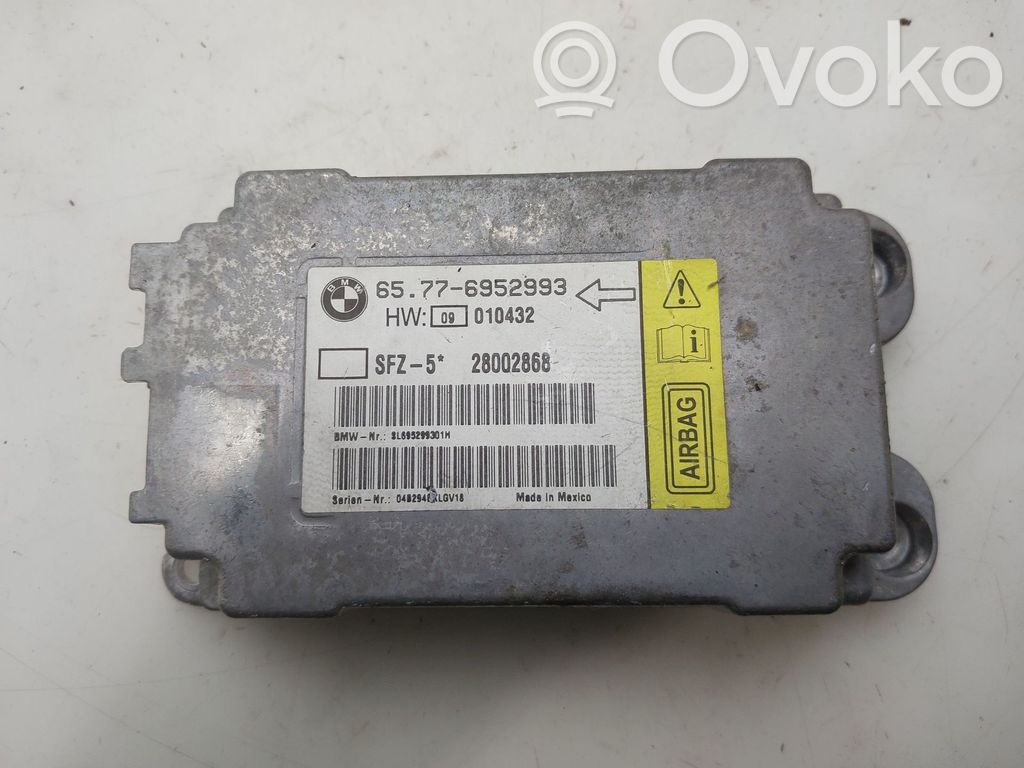 BMW 5 E60 E61 Unitate/modul de comandă airbaguri 