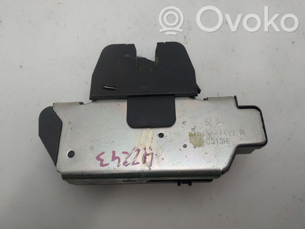 Citroen DS5 Zamek klapy tylnej / bagażnika 