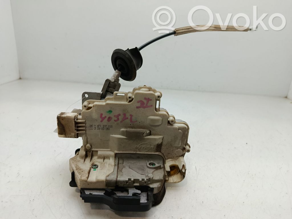 Audi A6 S6 C6 4F Serrure de porte avant