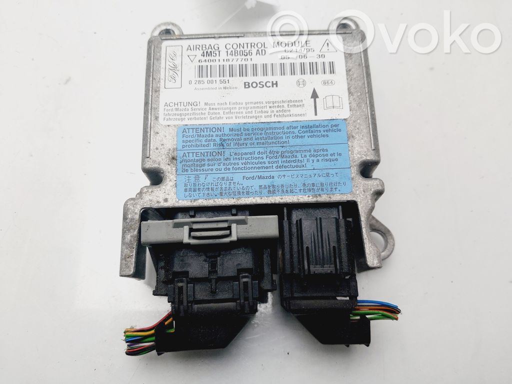 Ford C-MAX I Module de contrôle airbag 