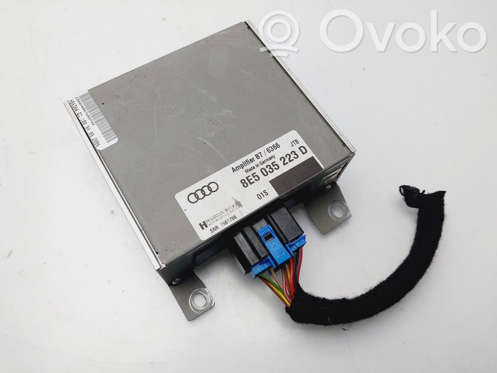 Audi A4 S4 B6 8E 8H Endstufe Audio-Verstärker 