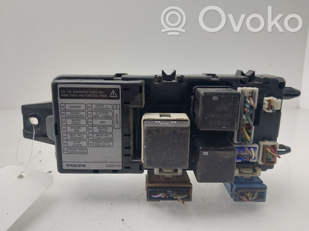 Volvo S40, V40 Ramka / Moduł bezpieczników 