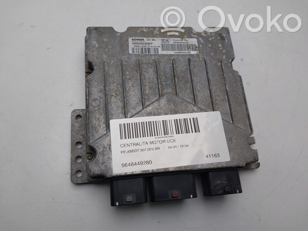 Peugeot 307 Unidad de control/módulo del motor