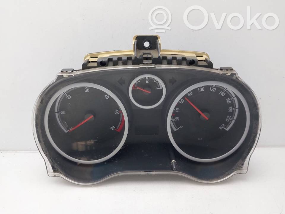 Opel Corsa D Tachimetro (quadro strumenti) 