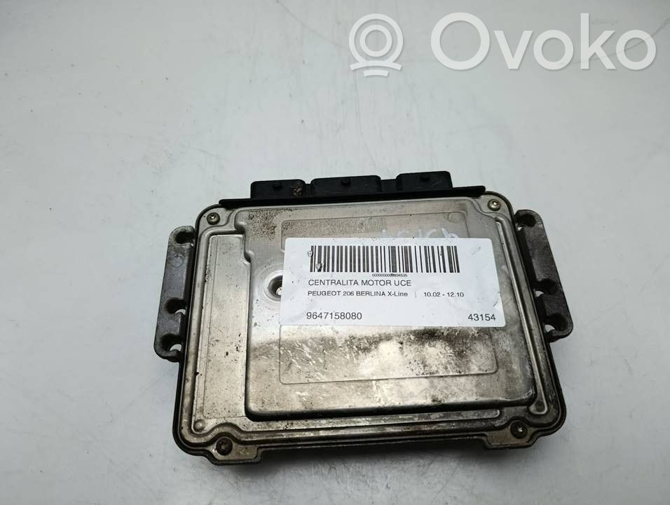 Peugeot 206 Motorsteuergerät/-modul 