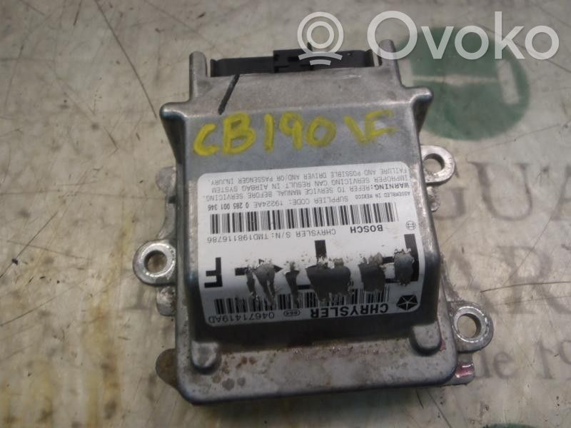 Unidad de control/módulo del Airbag