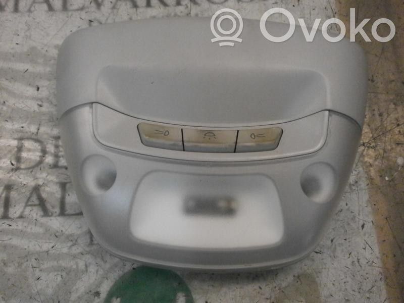 Consola de luz del techo
