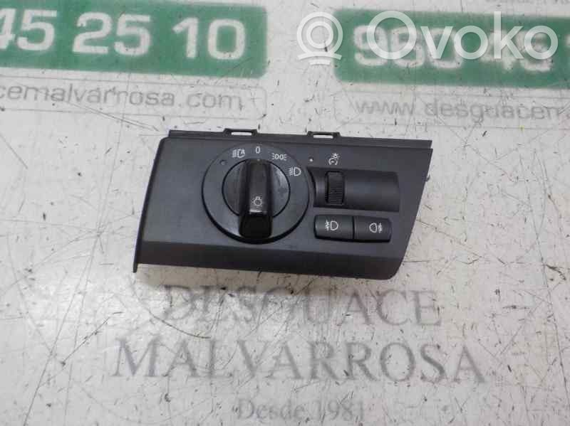 BMW X3 E83 Interruptor de control del panel de luces 