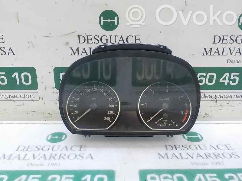BMW 1 E81 E87 Speedometer (instrument cluster) 
