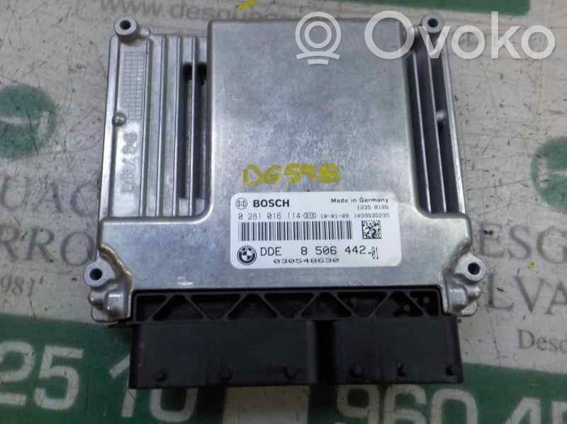 BMW X1 E84 Unidad de control/módulo del motor 