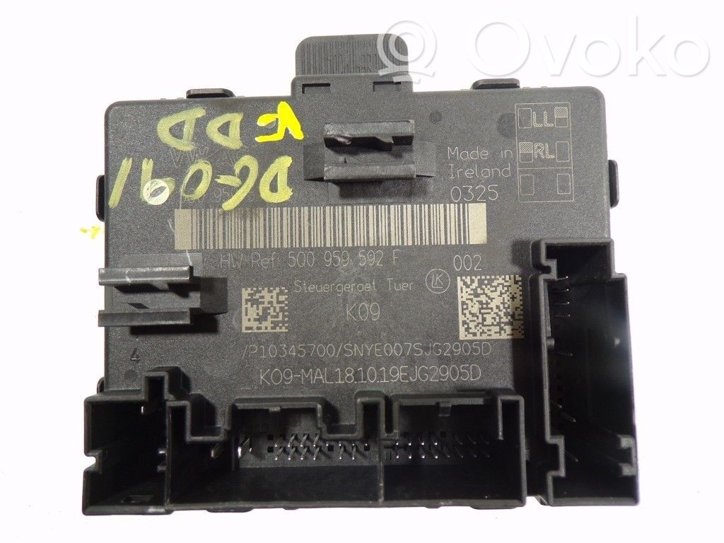 Autres unités de commande / modules   5Q0959592K,5Q0959592F