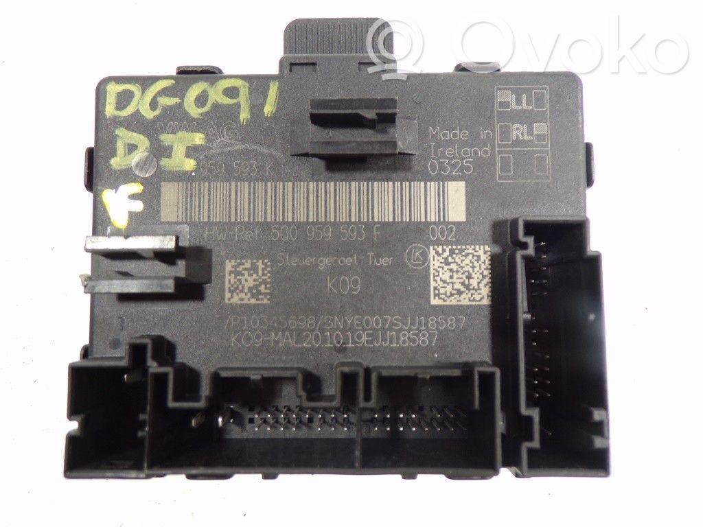 Alte unități/module de control   5Q0959593K,5Q0959593K